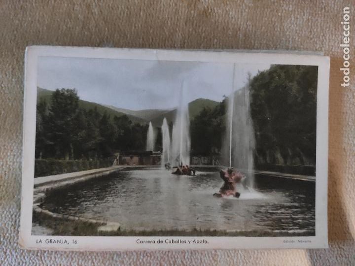 Postkarten: LA GRANJA. N&ordm; 16. ED. NAVARRO. HA PERTENECIDO A CUADERNILLO