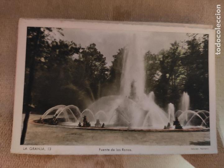 Postkarten: LA GRANJA. N&ordm; 13. ED. NAVARRO. HA PERTENECIDO A CUADERNILLO
