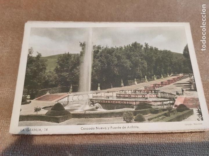 Postkarten: LA GRANJA. N&ordm; 14. ED. NAVARRO. HA PERTENECIDO A CUADERNILLO