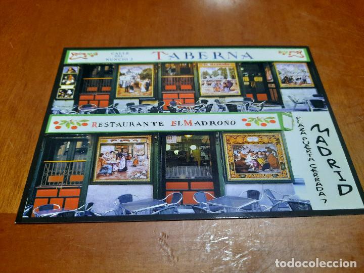 Postales: TABERNA EL MADRO&Ntilde;O. MADRID. POSTAL SIN CIRCULAR. BUEN ESTADO. - Foto 1