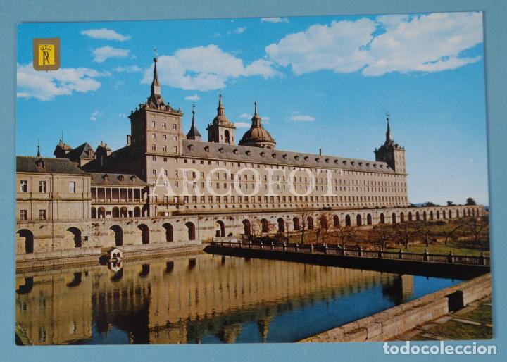 Cartoline: Antigua TARJETA POSTAL - N&ordm; 34 - EL ESCORIAL - VISTA DEL MONASTERIO - GARC&Iacute;A GARABELLA - PATRIMONIO