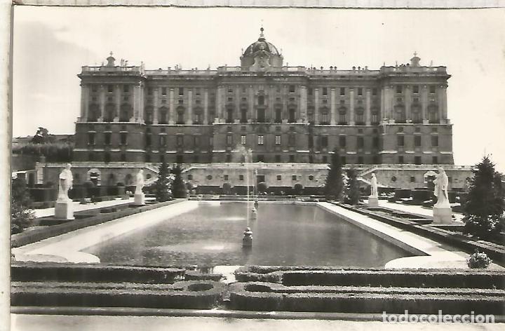 Postales: MADRID PALACIO REAL ESCRITA - Foto 1