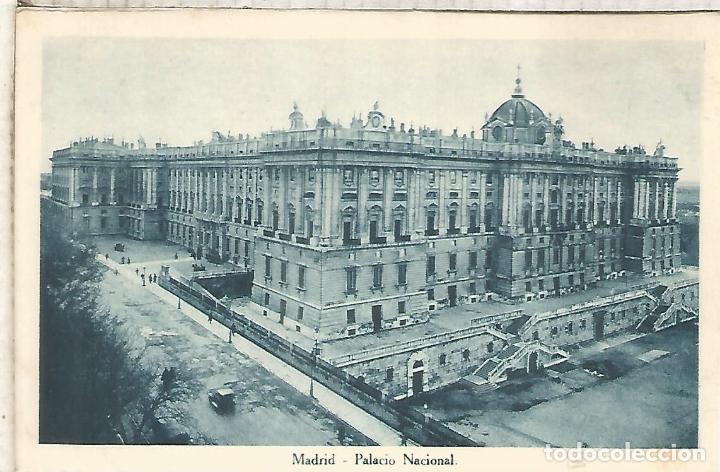 Postales: MADRID SIN ESCRIBIR PALACIO NACIONAL - Foto 1