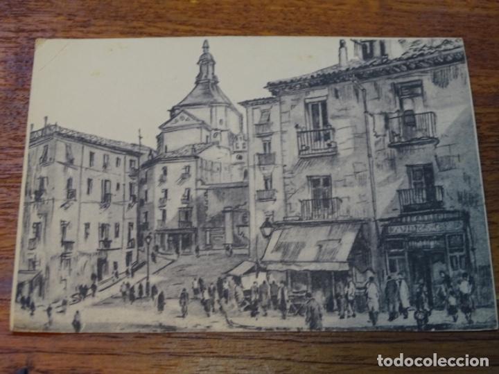 Postkarten: CALLE DE SEGOVIA Y CONVENTO DE SANTA MAR&Iacute;A DEL SACRAMENTO.26.MADRID.