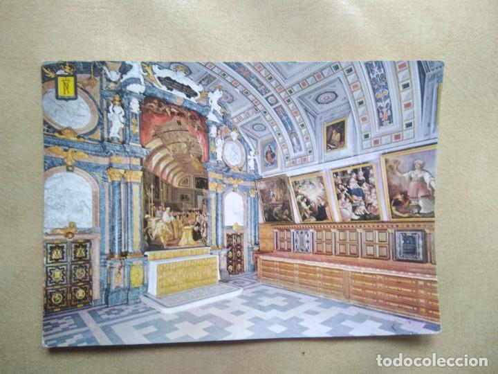 Cartoline: Postal el escorial, sacristia