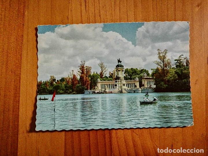 Postales: POSTAL - MADRID - PARQUE DEL RETIRO, ESTANQUE. - Foto 1