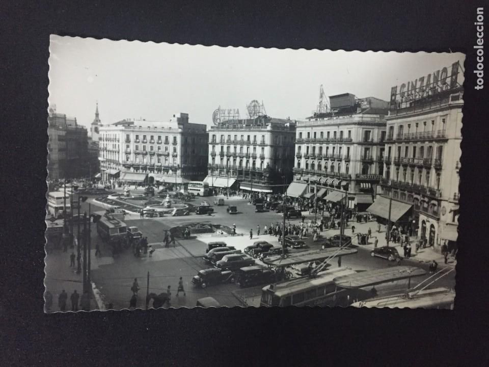 Postales: MADRID - PUERTA DEL SOL -N&ordm; 4 EDICIONES DARVI - Foto 1