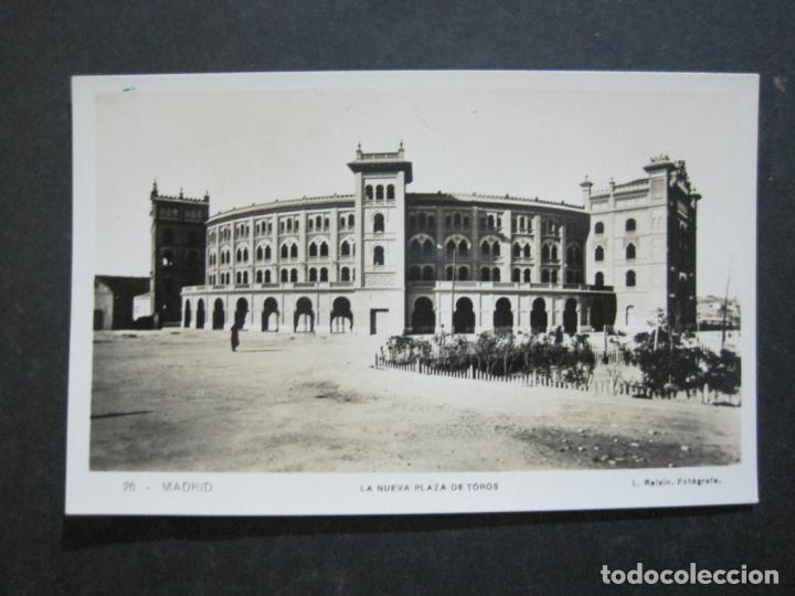 Postales: MADRID-NUEVA PLAZA DE TOROS-ROISIN-26-FOTOGRAFICA-POSTAL ANTIGUA-(76.351)