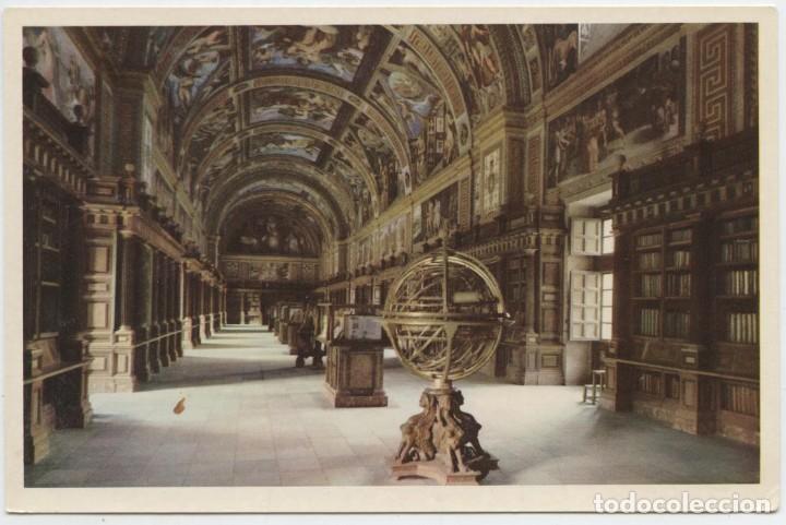 Postais: EL ESCORIAL. Monasterio del Escorial. Biblioteca. Sin circular. ED. FOURNIER