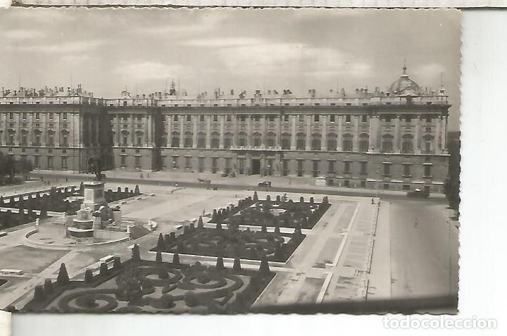 Postales: MADRID PALACIO REAL ESCRITA - Foto 1
