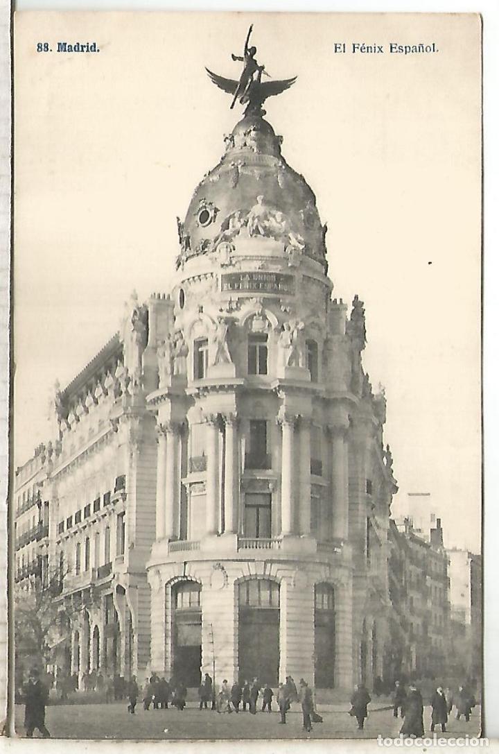 Postales: MADRID EDIFICIO EL FENIX SIN ESCRIBIR - Foto 1