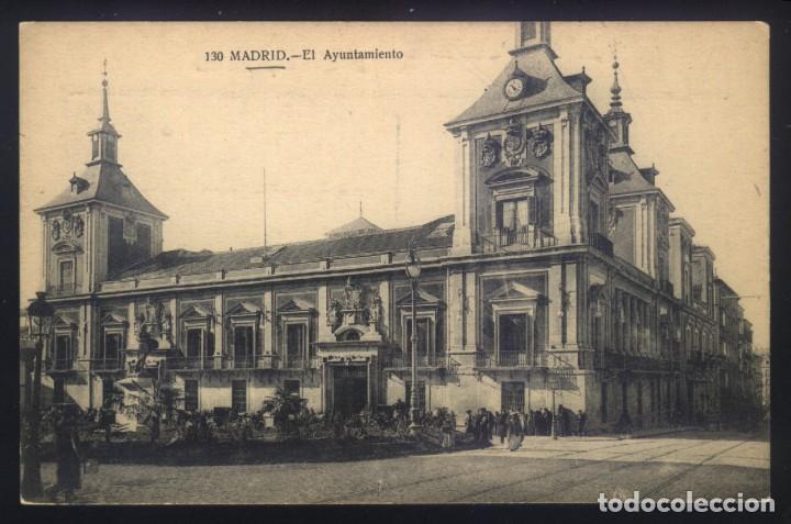 Postales: B-0165- MADRID. EL AYUNTAMIENTO. - Foto 1
