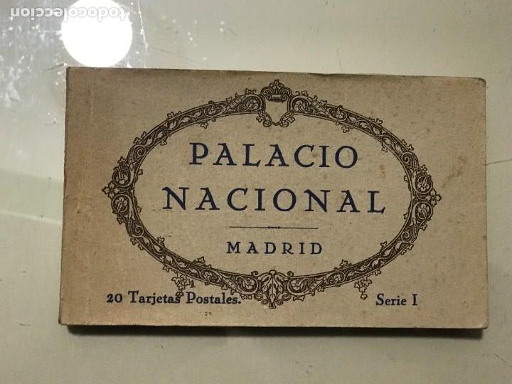 Postais: Palacio Nacional de Madrid, 20 tarjetas postales. serie I.