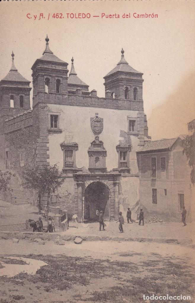 Postales: 462 Toledo puerta del Cambr&oacute;n (sin circular) - Foto 1