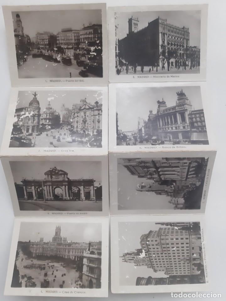 Postales: LOTE 8 MINI POSTALES MADRID RD - Foto 1