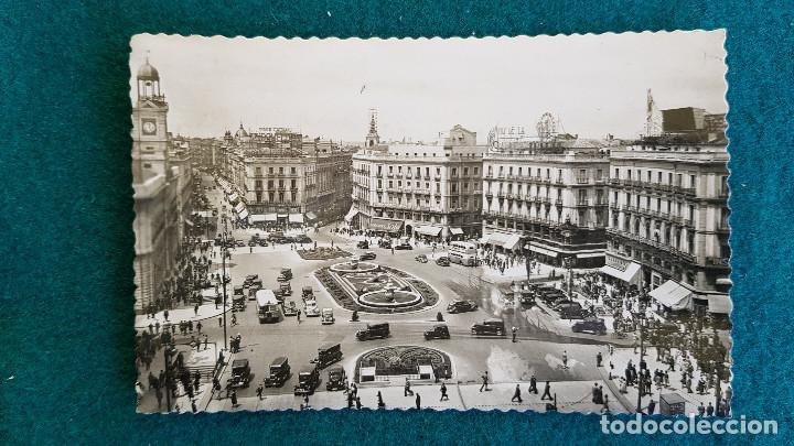 Postales: POSTAL PUERTA DEL SOL (1954) MADRID - RW - Foto 1