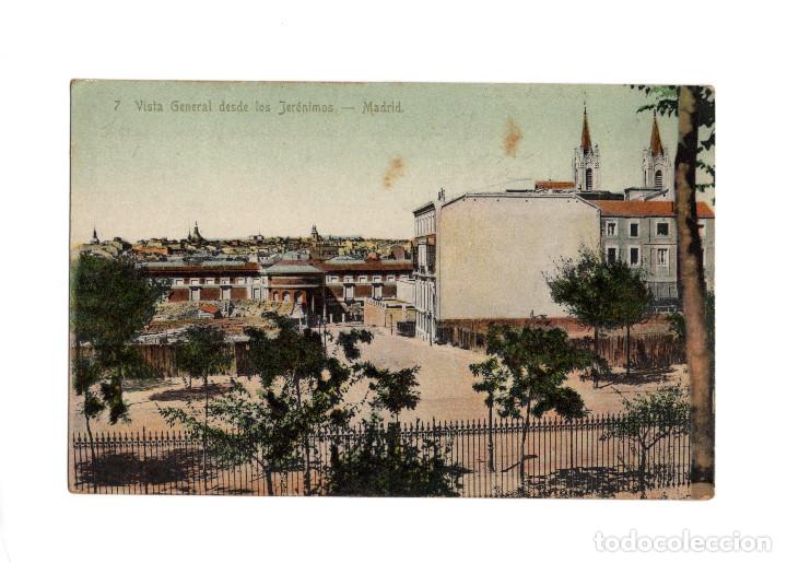 Postales: MADRID.- VISTA GENERAL DESDE LOS JER&Oacute;NIMOS. - Foto 1
