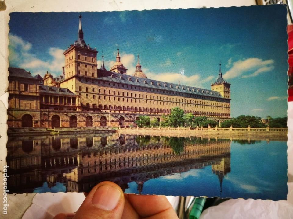 Postales: Postal El Escorial Monasterio Estanque de la Huerta N 903 PATRIMONIO NACIONAL S/C