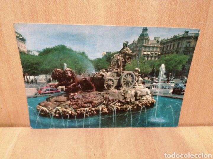 Postkarten: Postal. Fuente de Cibeles.