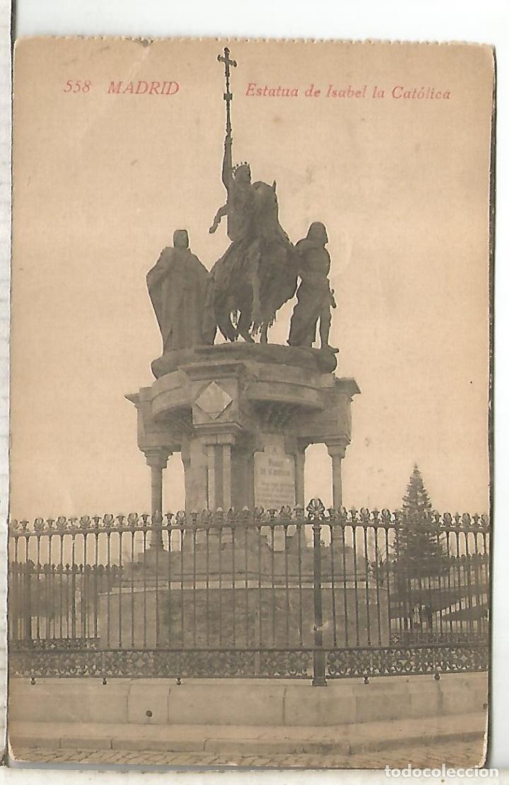 Postales: MADRID ISABEL LA CATOLICA - Foto 1