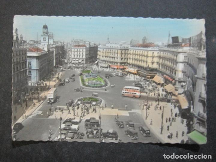 Postcards: MADRID-PUERTA DEL SOL-GARCIA GARRABELLA-POSTAL ANTIGUA-(77.029)