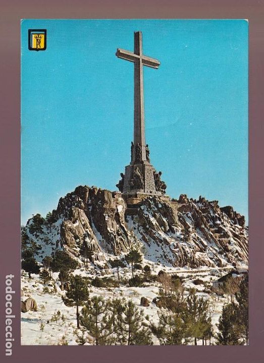 Postales: Cuelgamuros. *Santa Cruz...* Ed. Patr. Nacional n&ordm; 66. Imp. Fisa. Circulada.