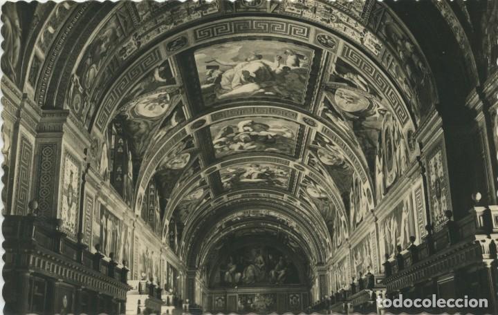 Postcards: N&ordm; 50-SAN LORENZO DE EL ESCORIAL. B&oacute;veda de la Biblioteca. Sin circular. EDICIONES GARC&Iacute;A GARRABELLA