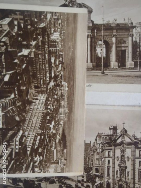 Postales: MADRID - LOTE DE TRES POSTALES - Foto 1