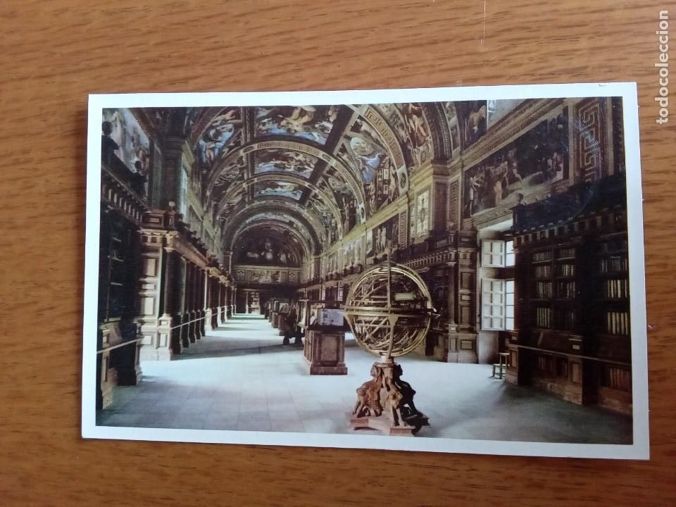 Postales: Monasterio del Escorial. Biblioteca. - Foto 1