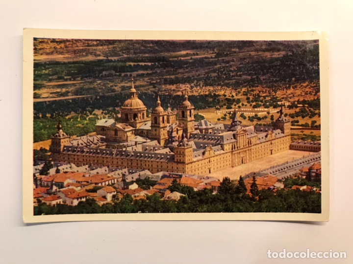 Cartoline: MONASTERIO DE EL ESCORIAL. Postal, Vista General., Edic., H. A. E. (h.1940?) S/C