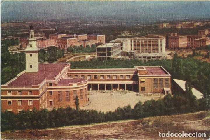 Cartoline: N&ordm; 120-MADRID. Ciudad Universitaria. Circulada en 1962. ED. HELIOTIPIA ART&Iacute;STICA ESPA&Ntilde;OLA