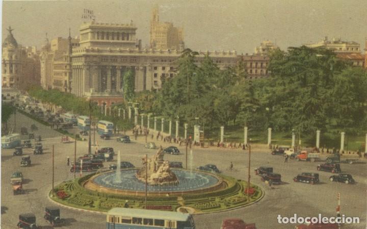 Cartoline: N&ordm; 87-MADRID. La Cibeles y la calle de Alcal&aacute;. Sin circular. ED. EDITORIAL MAYFE