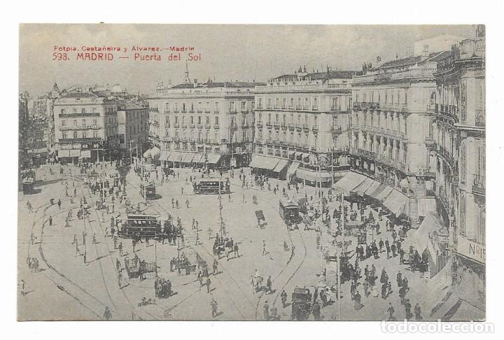 Postales: Postal n&ordm; 598 Madrid .- Puerta del Sol - Foto 1