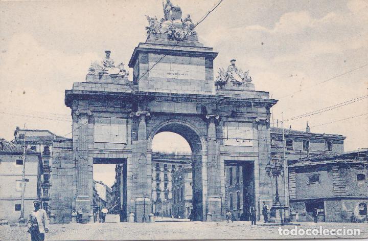 Postales: MADRID - PUERTA DE TOLEDO - GRAFOS - Foto 1