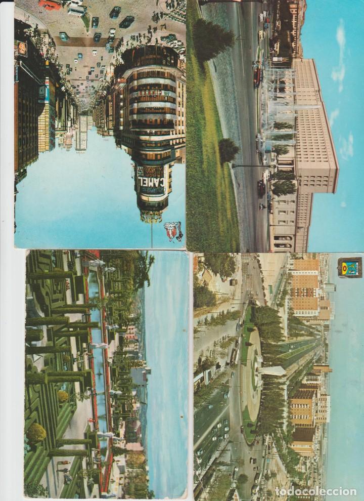Cartoline: LOTE DE CUATRO POSTALES MADRID.USADAS.