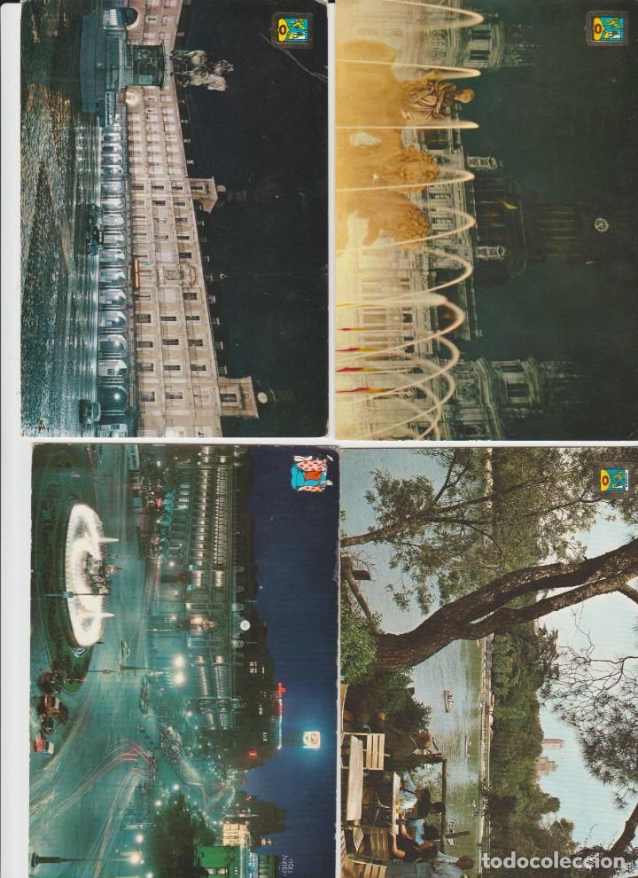 Cartoline: LOTE DE CUATRO POSTALES MADRID.USADAS.