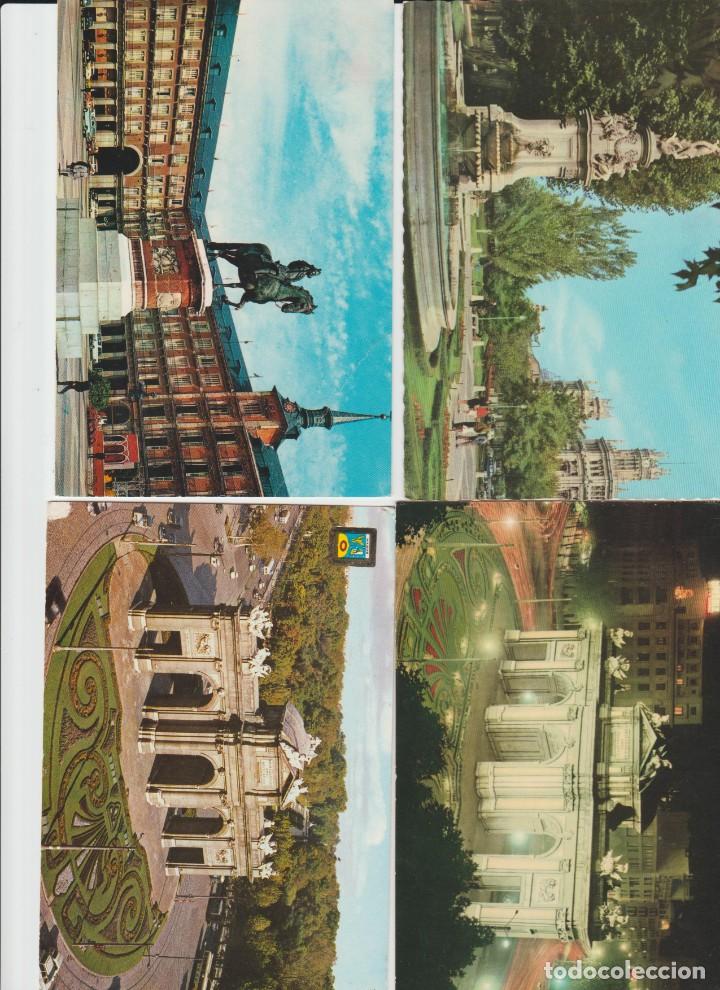 Cartoline: LOTE DE CUATRO POSTALES MADRID.USADAS.