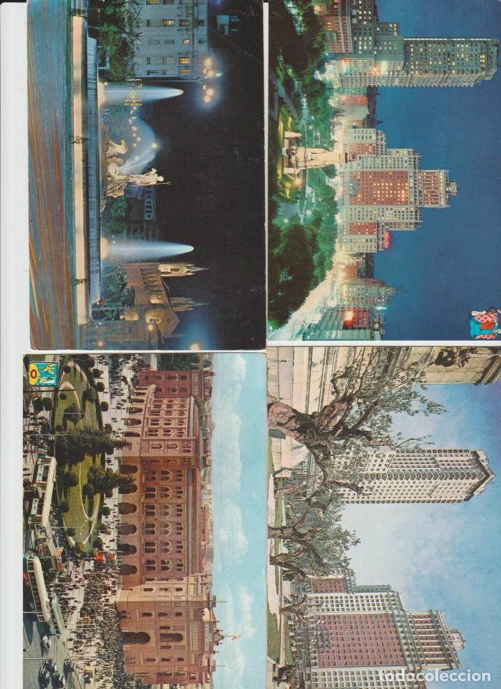 Cartoline: LOTE DE CUATRO POSTALES MADRID.SIN USAR.
