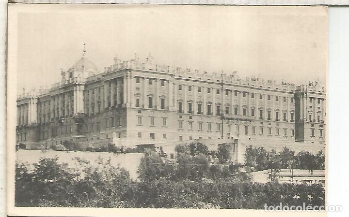 Postales: MADRID PALACIO REAL ESCRITA - Foto 1