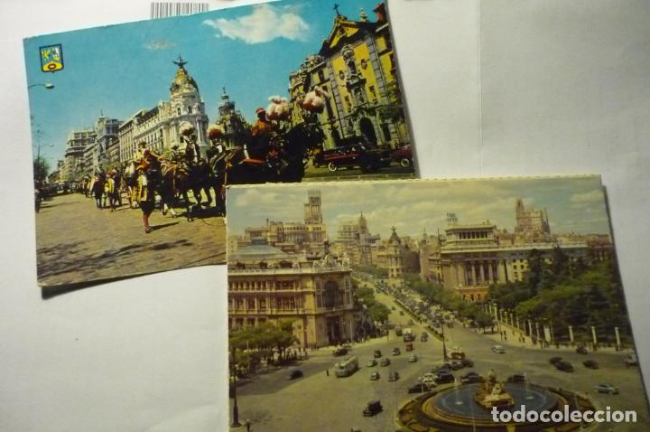 lote postales madrid.- cm