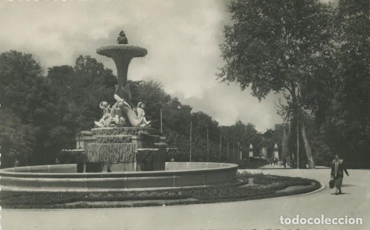 Cartoline: N&ordm; 78-MADRID. Retiro. Circulada en 1952. ED. HELIOTIPIA ART&Iacute;STICA ESPA&Ntilde;OLA