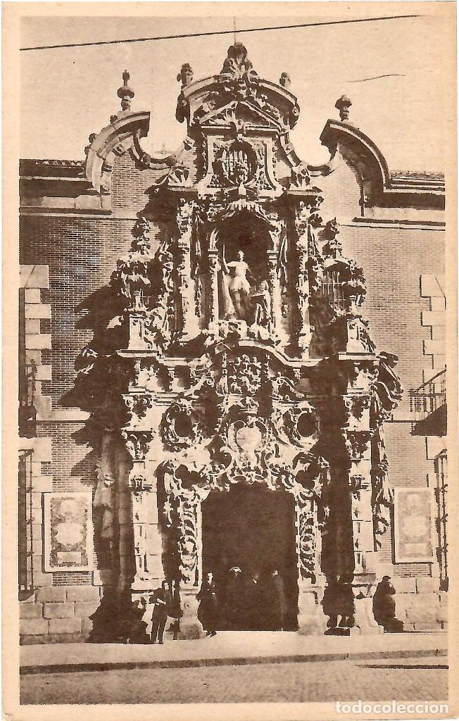Postais: N&ordm; 99-MADRID. Portada del Museo Municipal. Sin circular. ED. FOTOTIPIA HAUSER Y MENET