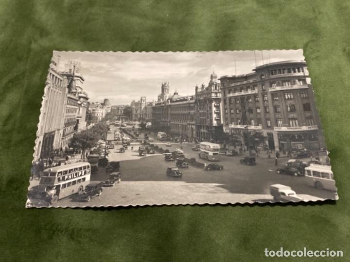 Postales: ANTIGUA POSTAL MADRID CALLE ALCALA EDIFICIO FALANGE - Foto 1