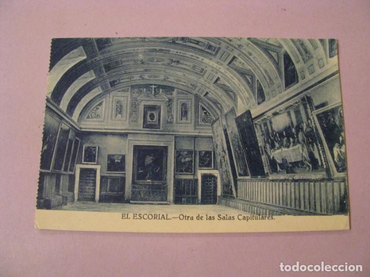Postcards: POSTAL EL ESCORIAL. OTRA DE LAS SALAS CAPITULARES.