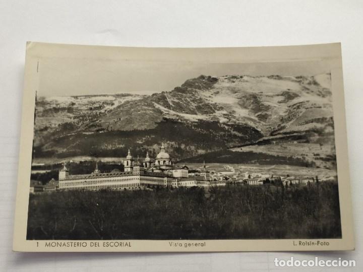 Postais: Monasterio del Escorial 1956 - Vista general - L.Roisin - Foto