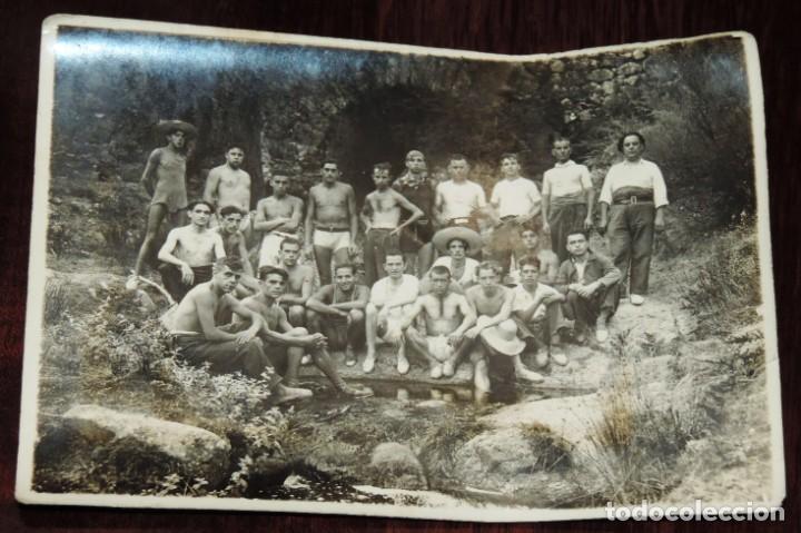 Postais: FOTOGRAFIA DE LOS CAMPEROS, SOCIEDAD DE JIRAS Y EXCURSIONISTAS, POSIBLEMENTE EN LA SIERRA DE GUADARR