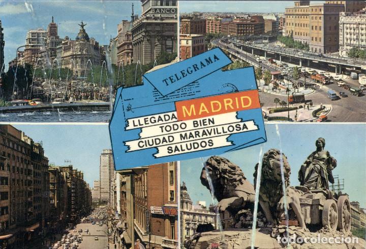Postales: Postal antigua de Madrid. - Foto 1