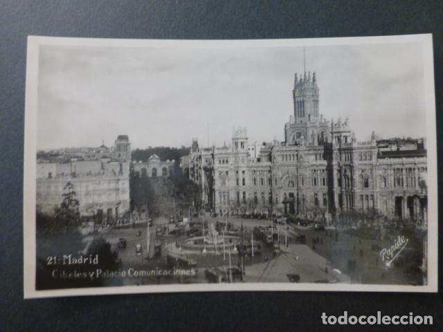 Postales: MADRID CIBELES Y PALACIO DE COMUNICACIONES - Foto 1