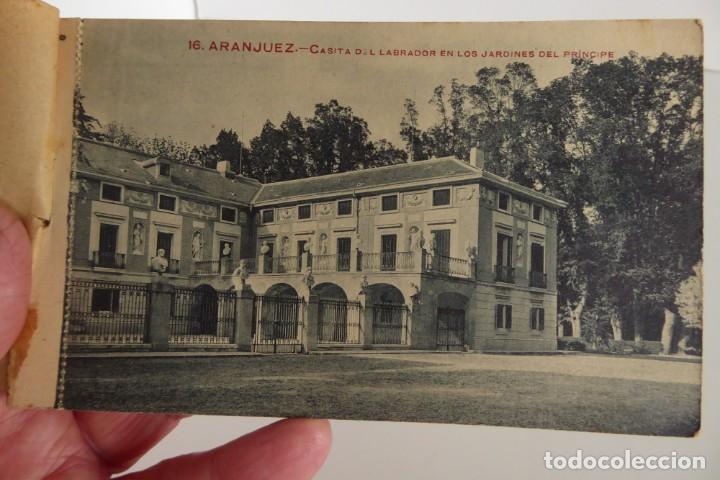 Postales: BLOK POSTAL ARANJUEZ - 2&ordf; SERIE - COMPLETA - Foto 8