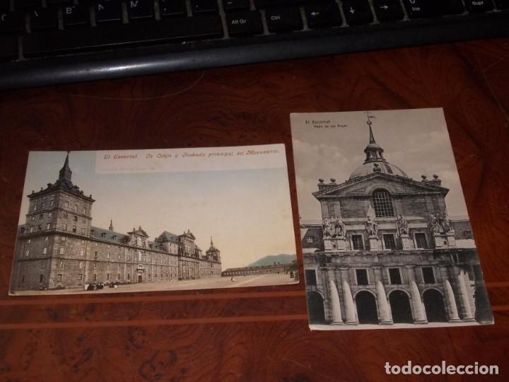 Postais: Dos postales El Escorial